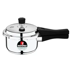Bergner Sorrento Stainless Steel 2 Litres Outer Lid Pressure Cooker