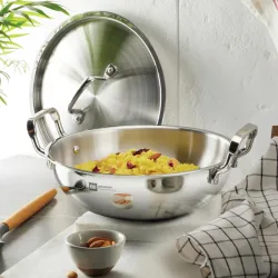 BERGNER Tripro 24cm Steel Induction Kadhai Lid