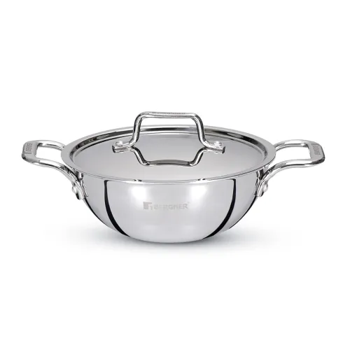 Image of Bergner TriPro Triply Stainless Steel Kadai