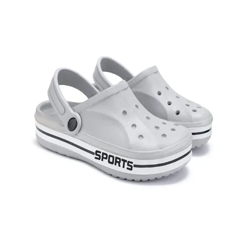 Image of BERSACHE Men Clog Sandal (Grey) 