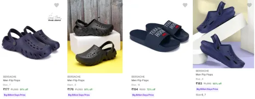 Image of Bersache Men’s Footwear upto 91% Discount