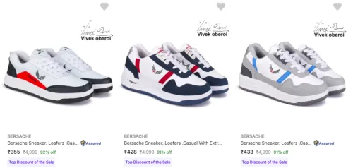 Image of Bersache Men's Shoes Upto 92% Discount