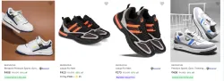 Bersache Men’s Sports Shoes upto 91% Discount