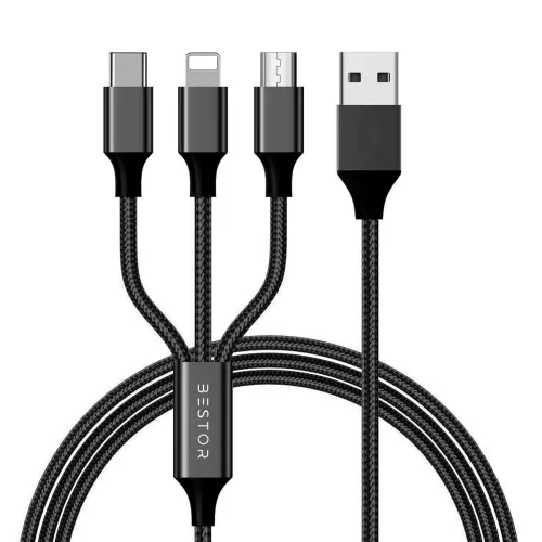 Image of BESTOR® 3-in-1 Multi Charging Cable