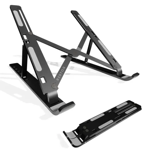 Image of BESTOR Adjustable Foldable Aluminum Laptop Stand