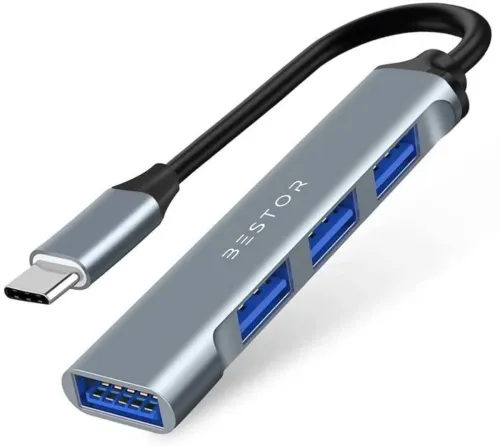 Image of Bestor C Multiport Adapter 4-in-1 USB Hub