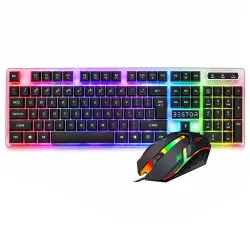 Bestor RGB Gaming Keyboard and Mouse Combo Wired