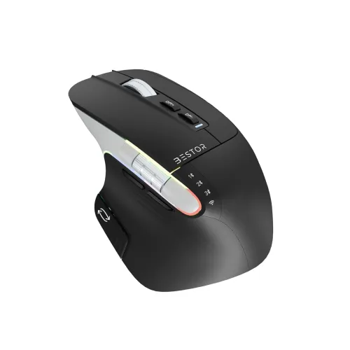 Image of BESTOR Tri-Mode RGB Wireless Gaming Mouse