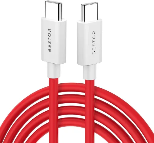 Image of Bestor USB Type C Cable 6 A 1 m Type-C to Type-C Fast Charging Cable