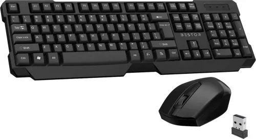 Image of Bestor Wireless Keyboard & Mouse Combo Set