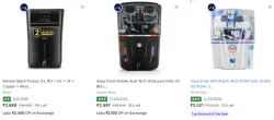 Bestselling Water Purifiers at minimum 43% Discount
