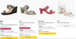 Beta women footwear up to 84% Discount 