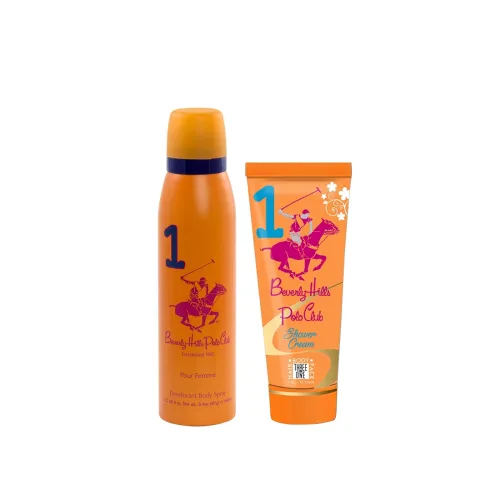 Image of Beverly Hills Polo Club Gift Set No.1 (Women's) Body Mist 150ml + Shower Cream