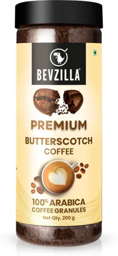 Image of Bevzilla 100% Arabica Butterscotch Instant Coffee 200g (100 Cups)