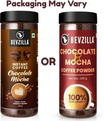 Bevzilla 200 Gram Choclate & Mocha Instant Coffee Powder