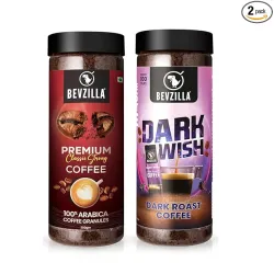 Bevzilla 200 Gram Classic & 200 Gram Dark Coffee