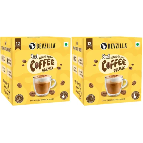 Image of Bevzilla 3 in 1 Coffee Premix Pack of 24