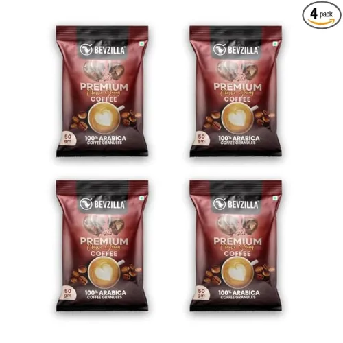 Image of Bevzilla 4X50g Classic Strong Coffee Powder
