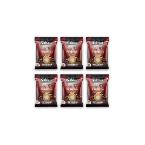 Image of Bevzilla 6X50g Classic Strong Coffee Powder