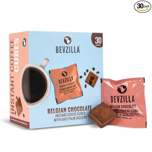 Image of Bevzilla Belgian Choco Coffee Cubes (Pack of 30) 