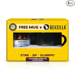 Bevzilla Colombian Gold Coffee 50g – Free Mug Included