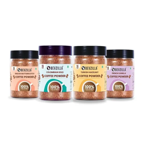 Image of Bevzilla Flavoured Instant Coffee Pack (4-in-1, 50g Each)