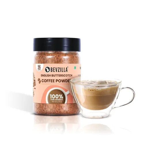 Image of Bevzilla Flavoured Instant Coffee Powder – 200g (Pack of 4)
