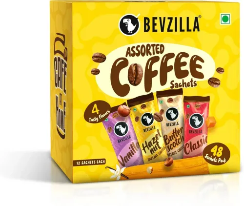 Image of Bevzilla Instant Coffee 48 Sachets Box