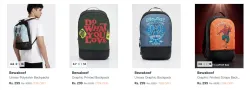 Bewakoof Backpacks up to 79% Discount