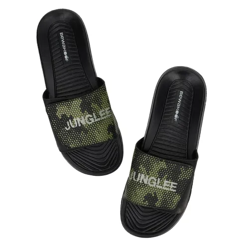 Image of Bewakoof Men's Printed EVA Sliders