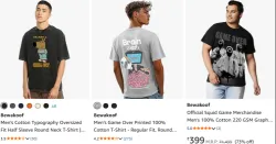 Bewakoof Mens Shirt Minimum 70% Discounts 
