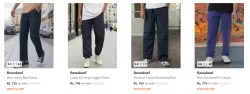 Bewakoof Men Trousers upto 79% Discount