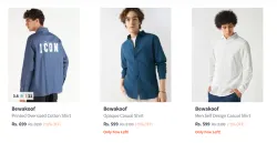 Bewakoof Mens Shirts upto 78% Discount