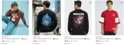 Bewakoof Mens Sweatshirts upto 78% Discount