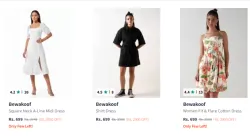 Bewkoof Dress Starting @ ₹699