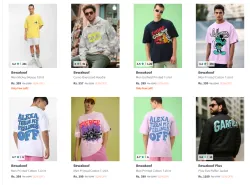 Bewkoof Men Tshirt Starting @ ₹399