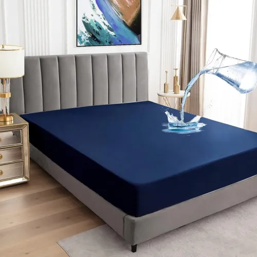 Image of BeyBee 100% Waterproof Premium Cotton Terry Mattress Protector
