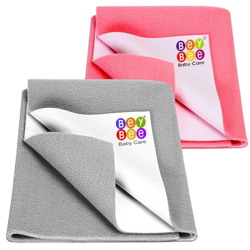 Image of BeyBee Waterproof Baby Bed Sheet Combo (Small)