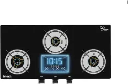 Beyond Appliances Auriga 3 Burner Smart Glass Hob