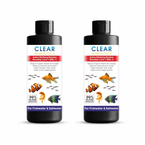 Image of Beyond Fill Automatic Fish Tank Cleaner Liquid | Cloudy Water Remover for Crystal Clear Aquarium Water | Algae Remover |