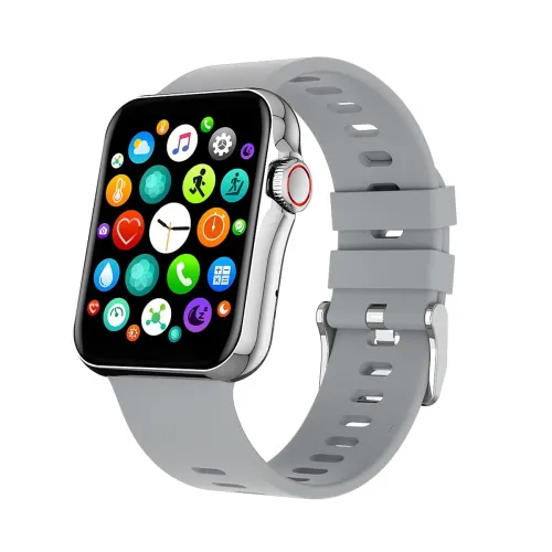 Image of Bfit Alpha 2 Bluetooth Calling Smart Watch 1.6\' IPS HD Curved Glass Full Touch Display, SpO2, BP & Heart Rate Monitor, 