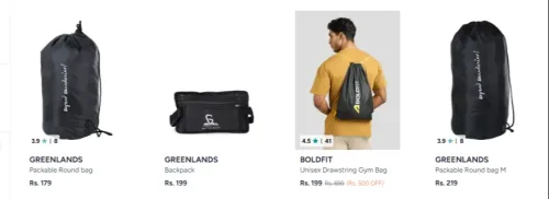 Image of Bhackpack starting at ₹179 