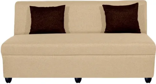 Image of Bharat Lifestyle Delta Fabric 3 Seater Sofa  