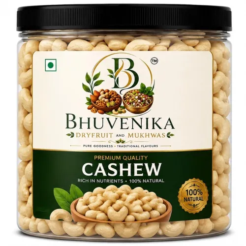 Image of Bhuvenika Dry Fruits & Mukhwas Premium Cashew Nuts 500gm