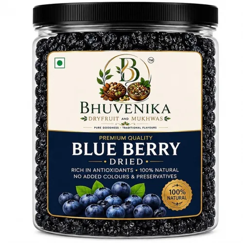 Image of Bhuvenika Premium Dried Blueberries 1kg Healthy Snack