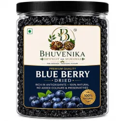 Bhuvenika Premium Dried Blueberries 1kg Healthy Snack