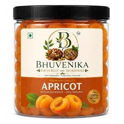Bhuvenika Premium Turkish Dried Apricots 1Kg | Exotics Apricots Dry Fruits