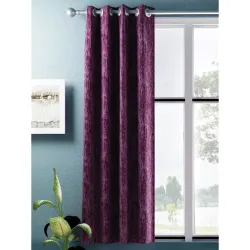 BIANCA Jacquard Blackout Eyelet Curtain (1pc, 5 Feet)