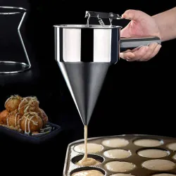 Bibhu Creation Stainless Steel Pancake Batter Dispenser