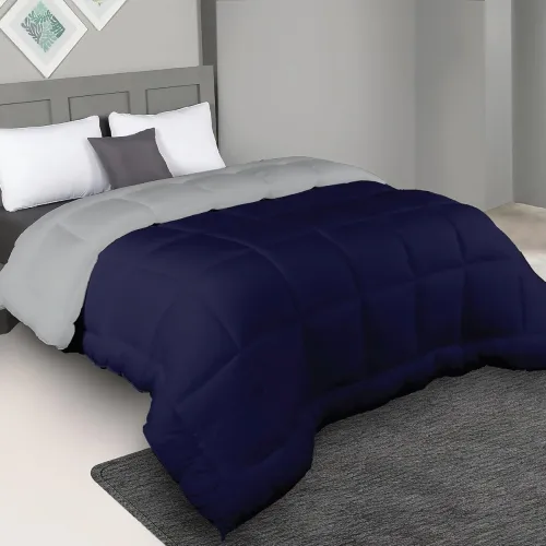 Image of bien LIVING Plush Reversible Microfiber Comforter Double Bed